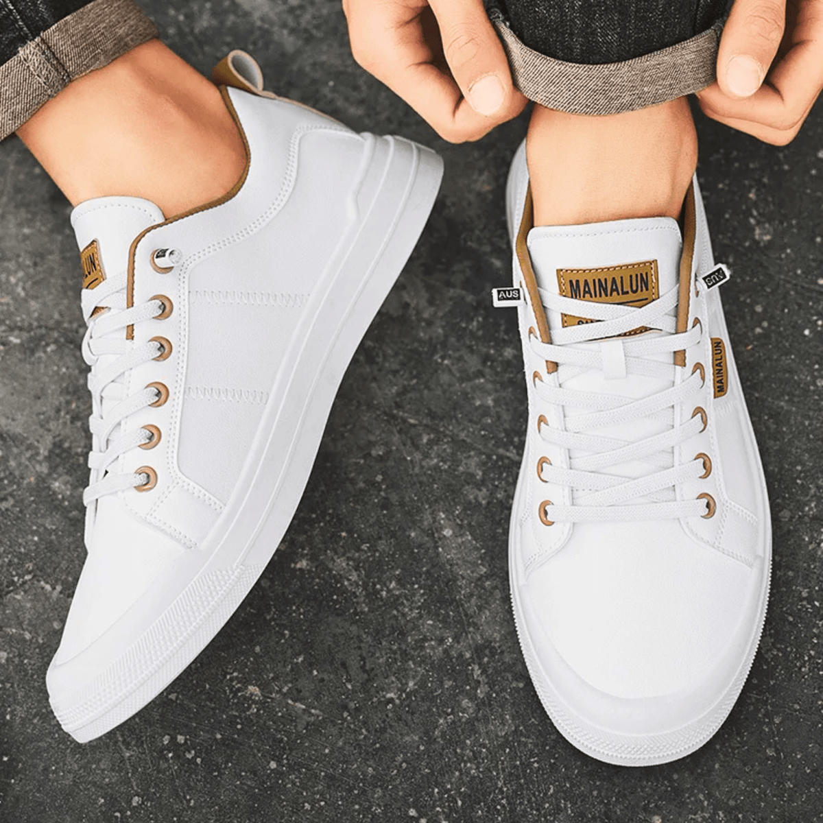 Alpenfeld | Leder-Sneaker für Herren